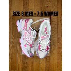 Asics Gel-1130 White Pure Silver Pink size 7.5 women